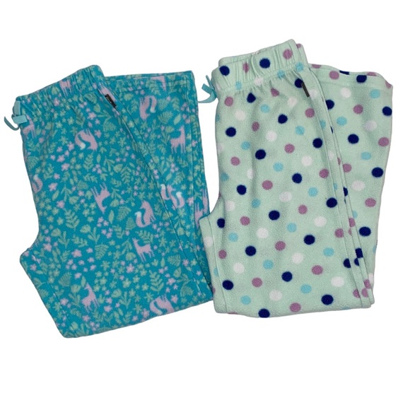 Eddie Bauer Girls’ Pajama Set - 4 Piece Size Small 7-8 - Picture 2 of 9